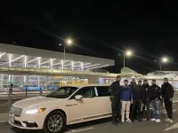 Airport Pick up with Strip by Limousine